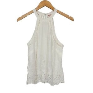 MOSSIMO Supply Co Razer Back Tank Top Key hole cut